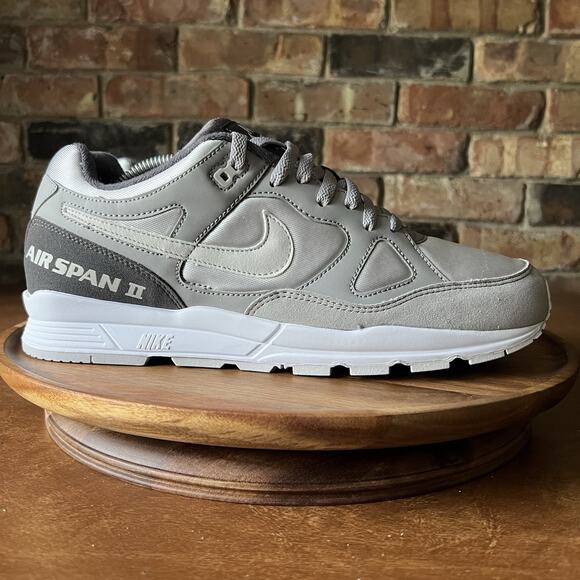 Nike Air Span II 2 SE Atmosphere Grey Running Shoes Sneakers Men's Sizes 13 - Picture 3 of 16